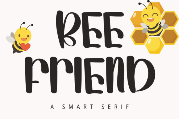 Bee Friend Font: A Quirky Display Type
