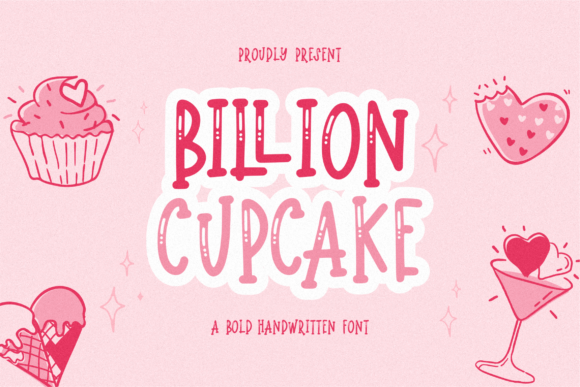Billion Cupcake Font: A Fun Display Type