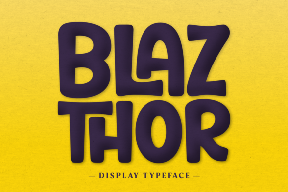 Blaz Thor Font for Web Design