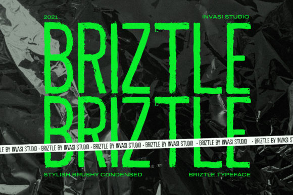Briztle Font: Modern Display Type for Editorial Design