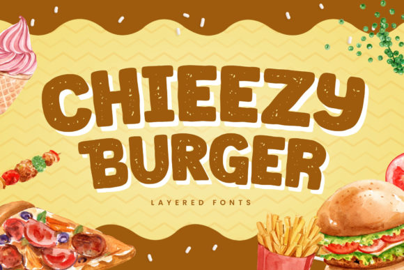 Chieezy Burger Font for Web Design