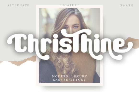 Christhine: A Bold Display Font for Web Design