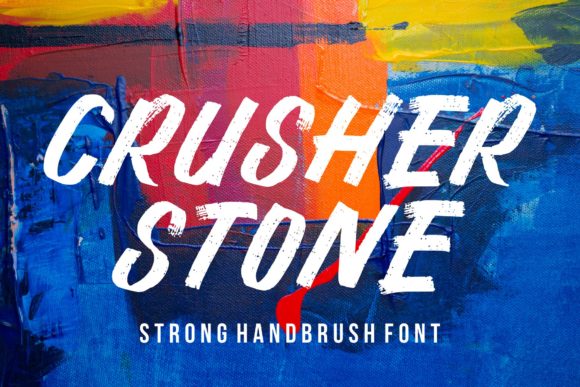 Chrusher Stone: A Bold Display Font