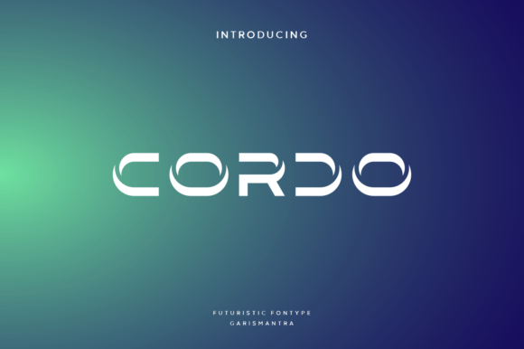 Cordo: A Modern Font for Business Branding