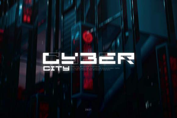 Cyber City Font: Bold and Beautiful