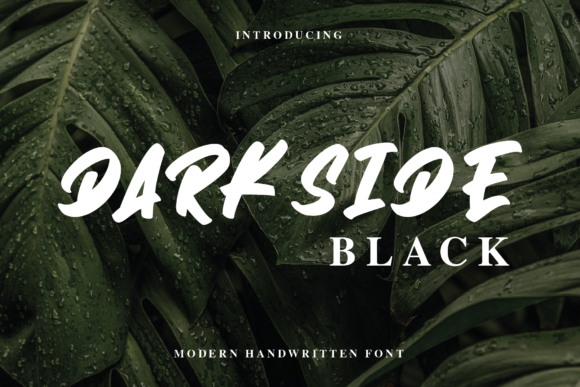 Darkside Font for Creative Projects
