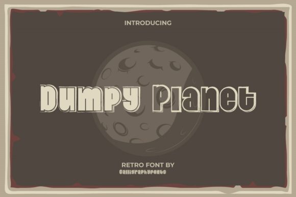 Dumpy Planet: A Bold Font for Digital Campaigns