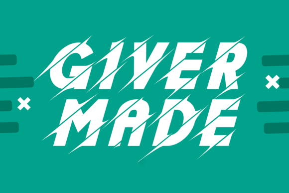Giver Made Font: Bold & Stylish