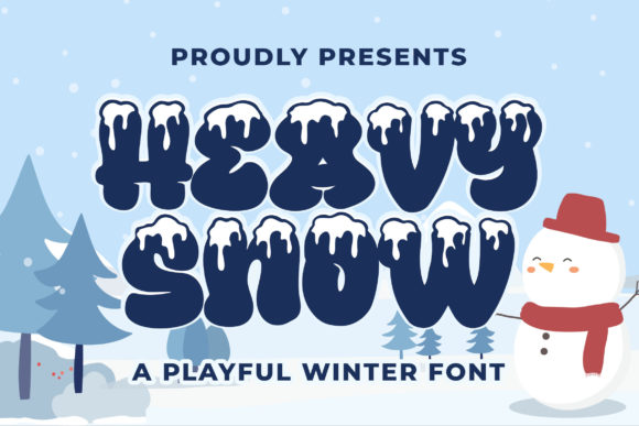 Heavy Snow Font for Bold Web Design
