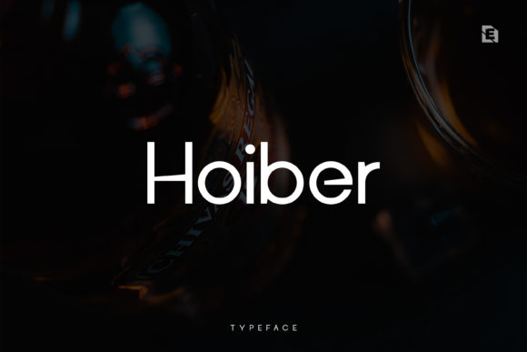 Hoiber: A Modern Display Font for Creative Projects