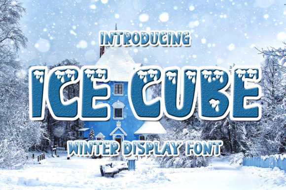 Ice Cube Font: Bold and Cool