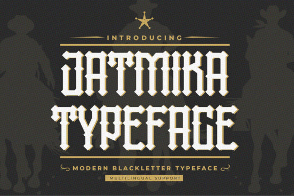 Jatmika: A Bold Display Font
