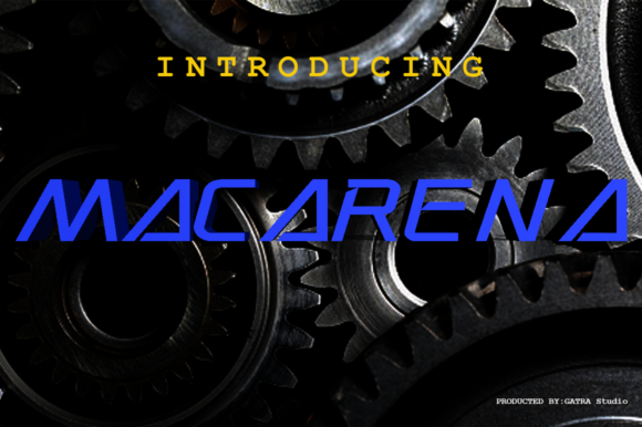 Macarena Font: Modern Typography for Crafters