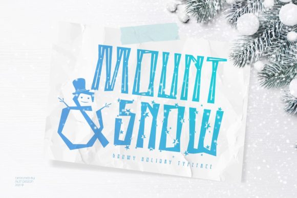 Mount and Snow: A Bold Font for Business