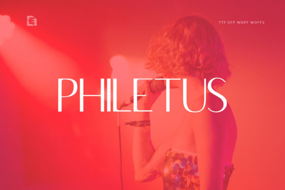 Philetus: A Modern Font for Professional Branding