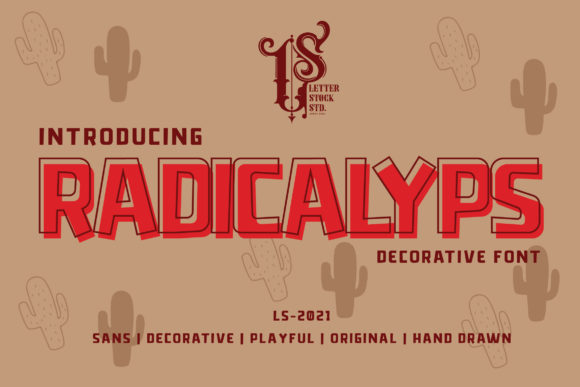 Radicalyps: A Bold Type for Editorial Impact