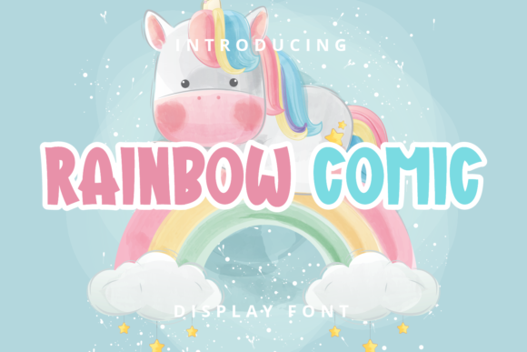 Rainbow Comic Font Review
