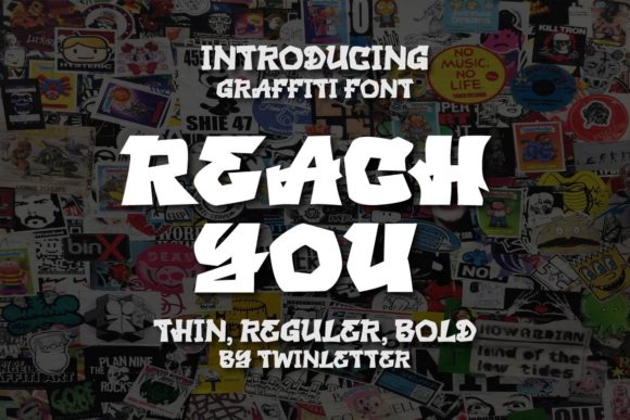 Reach You: A Bold Font for Digital Campaigns