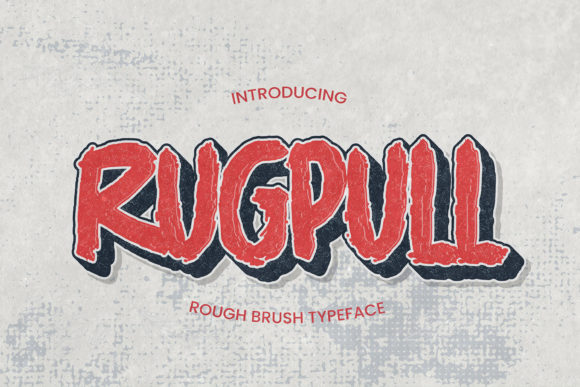 Rugpull: A Bold Display Font for Editorial Design