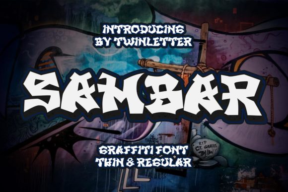 Sambar Font: Bold & Digital