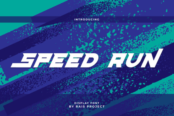 Speed Run Font for Web Design