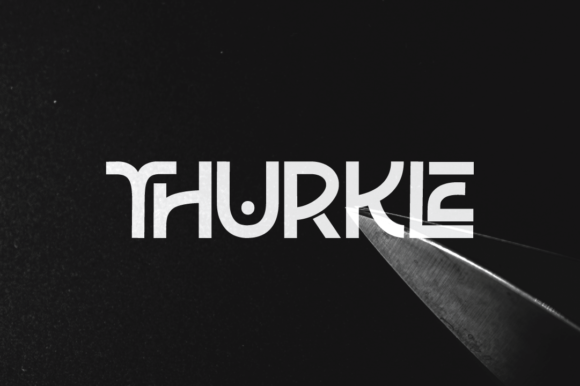 Thurkle: A Bold Display Font