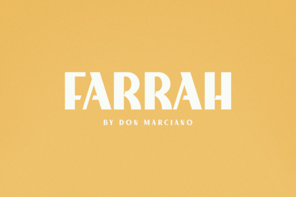 Upgrade Your Brand With Farrah Font